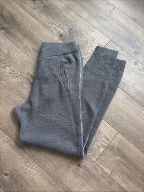 ATM Anthony Thomas Melillo Charcoal Gray Cotton/cashmere Joggers
